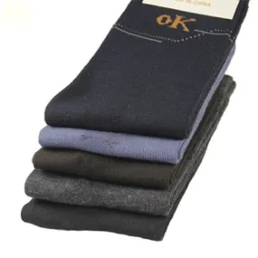 10 Pairs Men's Casual Cotton Thermal Socks for Spring Autumn and Winter