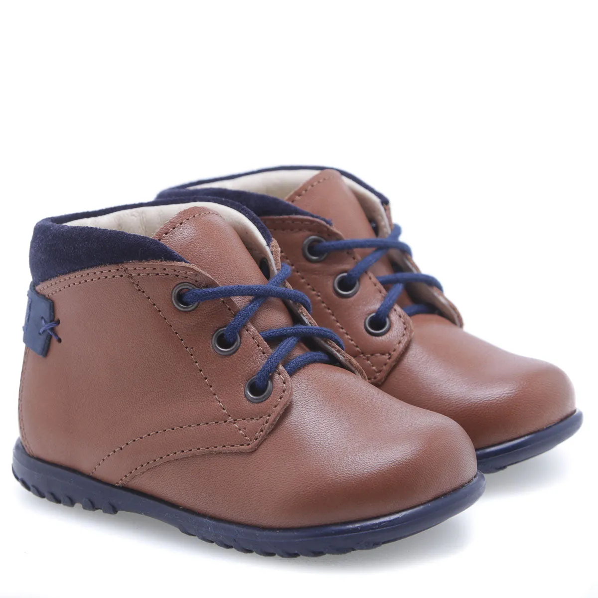 (2440-28) Emel Brown first shoes