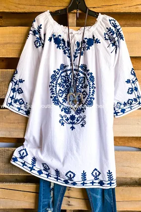 AHB EXCLUSIVE: Sun Up Forever Tunic - White