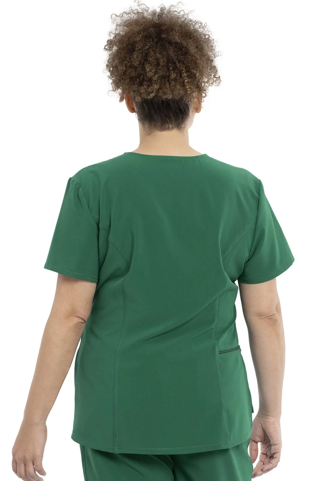 Allura  Tuckable V-Neck Scrub Top CKA690