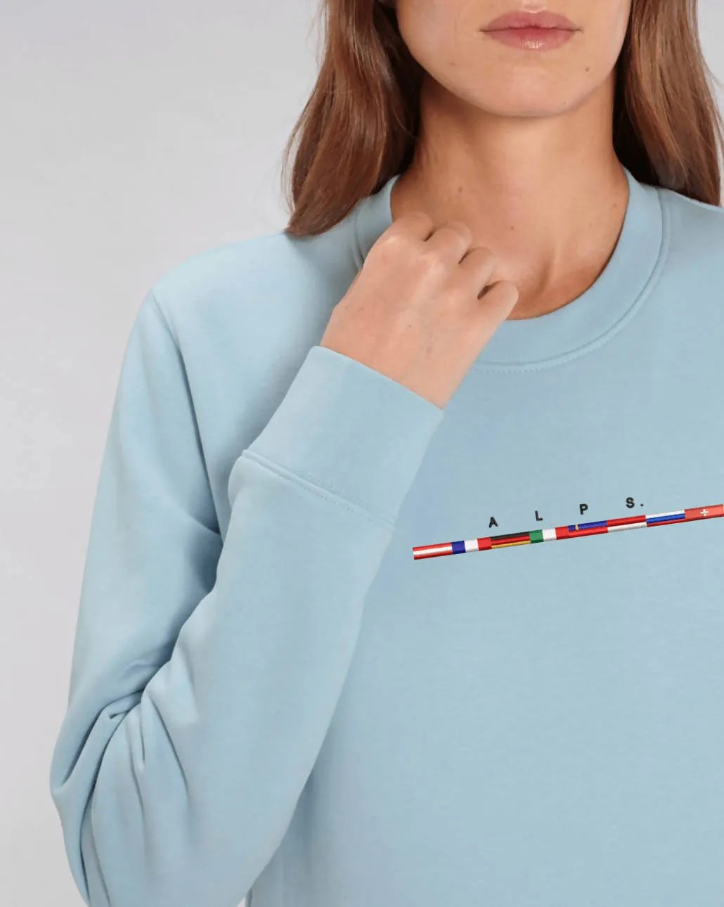 Alps Sweatshirt | Unisex Regular Fit | Made From Recycled Plastic Bottles.