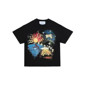 Anxiety Airbrush Tee (Black)