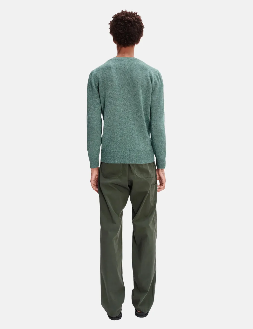 A.P.C. Chuck Trousers (Loose) - Khaki Green