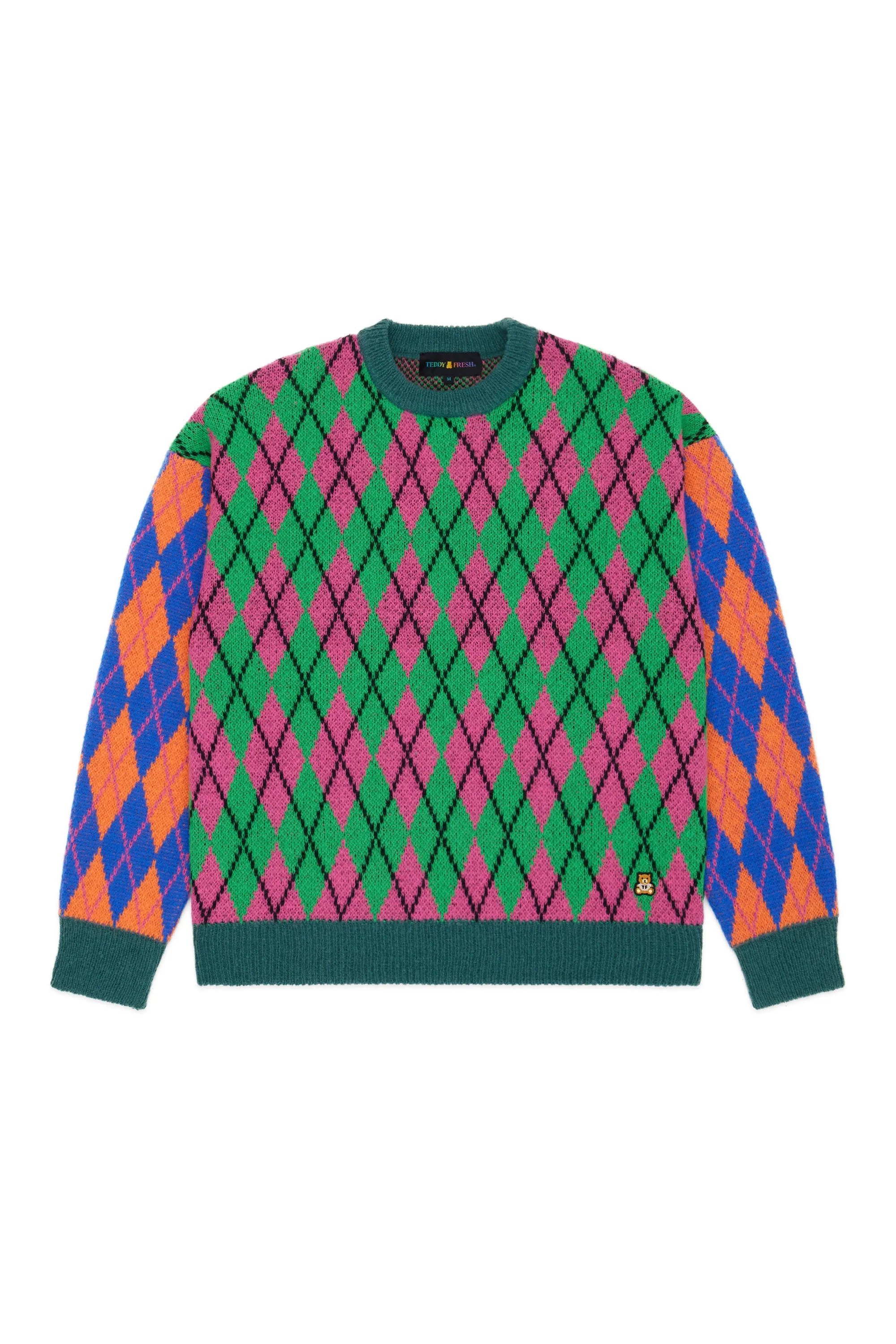 Argyle Block Sweater