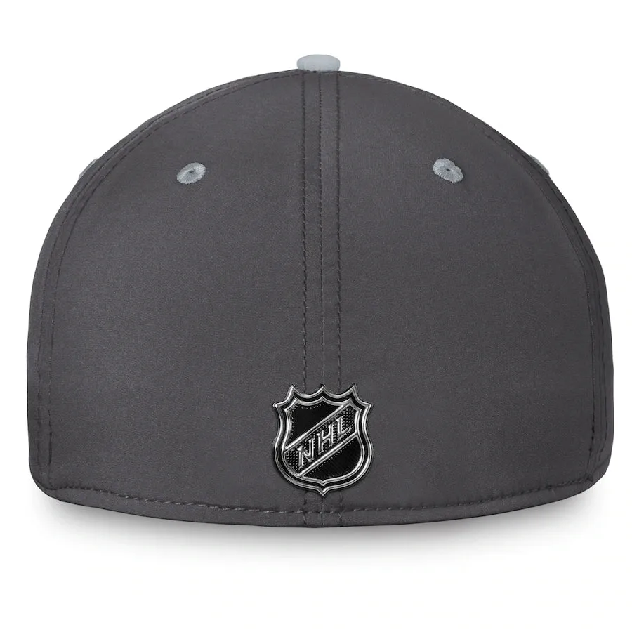 Arizona Coyotes Fanatics Branded Authentic Pro Home Ice Flex Hat - Charcoal/Gray