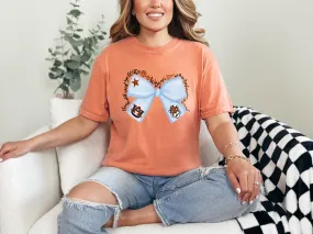 Auburn Tigers Coquette Bow Graphic Tee