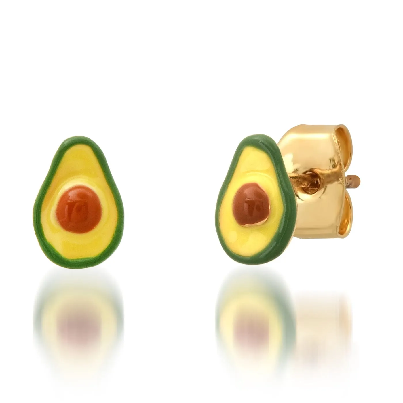 Avocado Bliss Stud Earrings