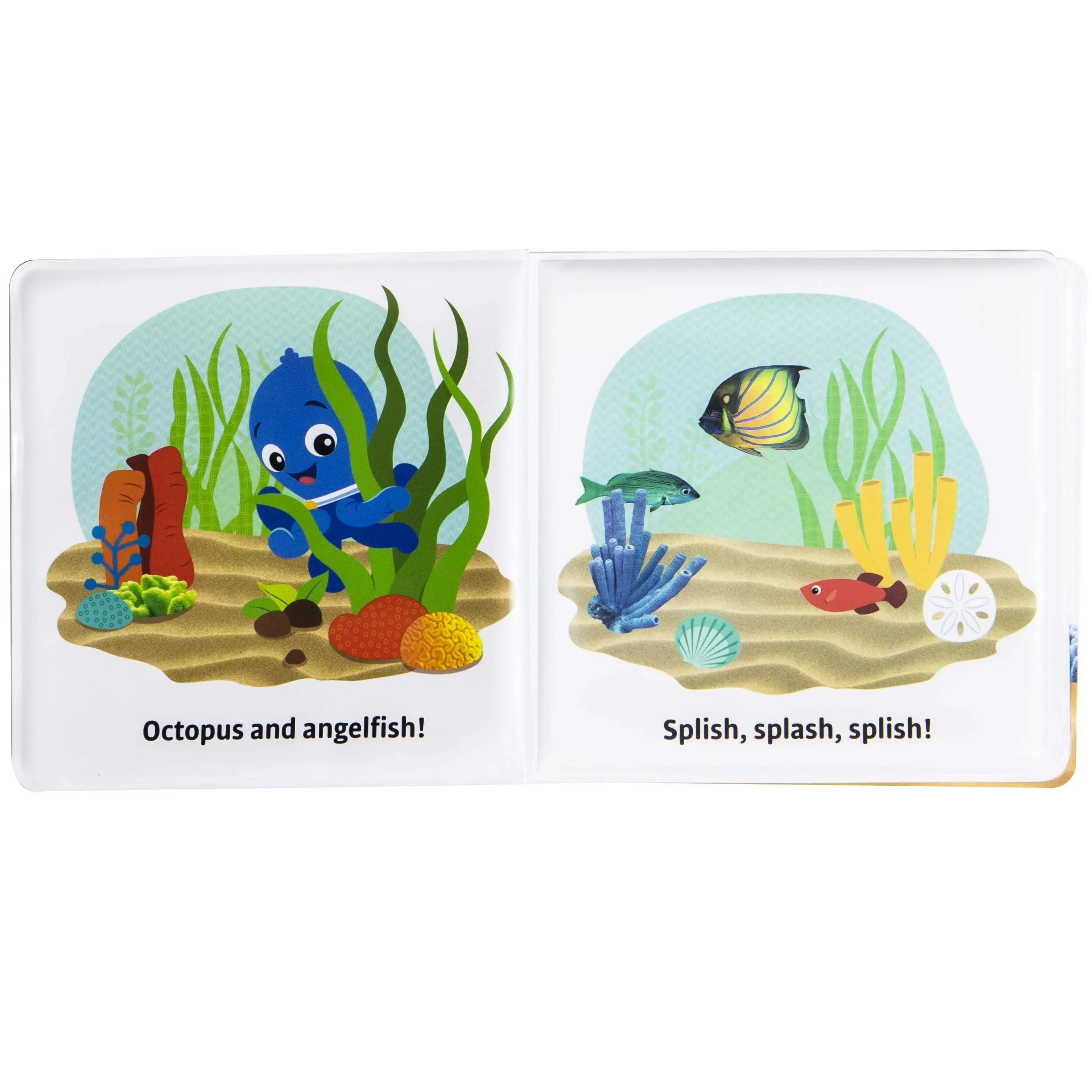 Baby Einstein - Splish! Splash! Bath! Waterproof Bath Book / Bath Toy