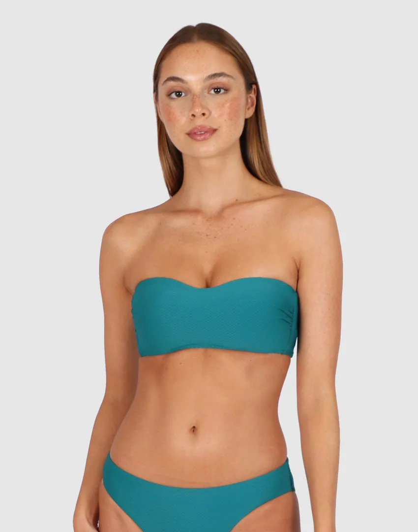 Baku Bandeau Bikini Top - Rococco