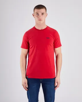 Basic Caden O Neck Tee Barbados Cherry