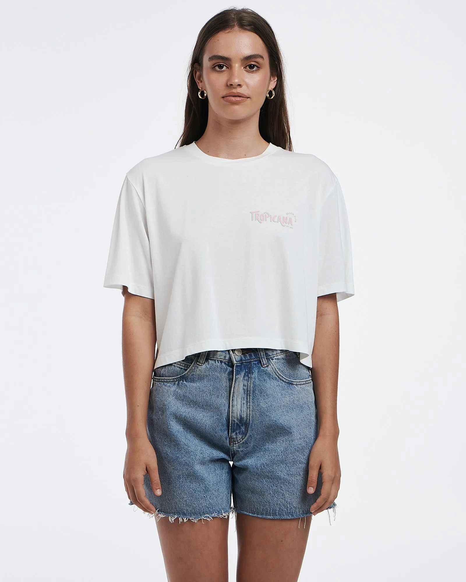 Beach Club Boxy Tee