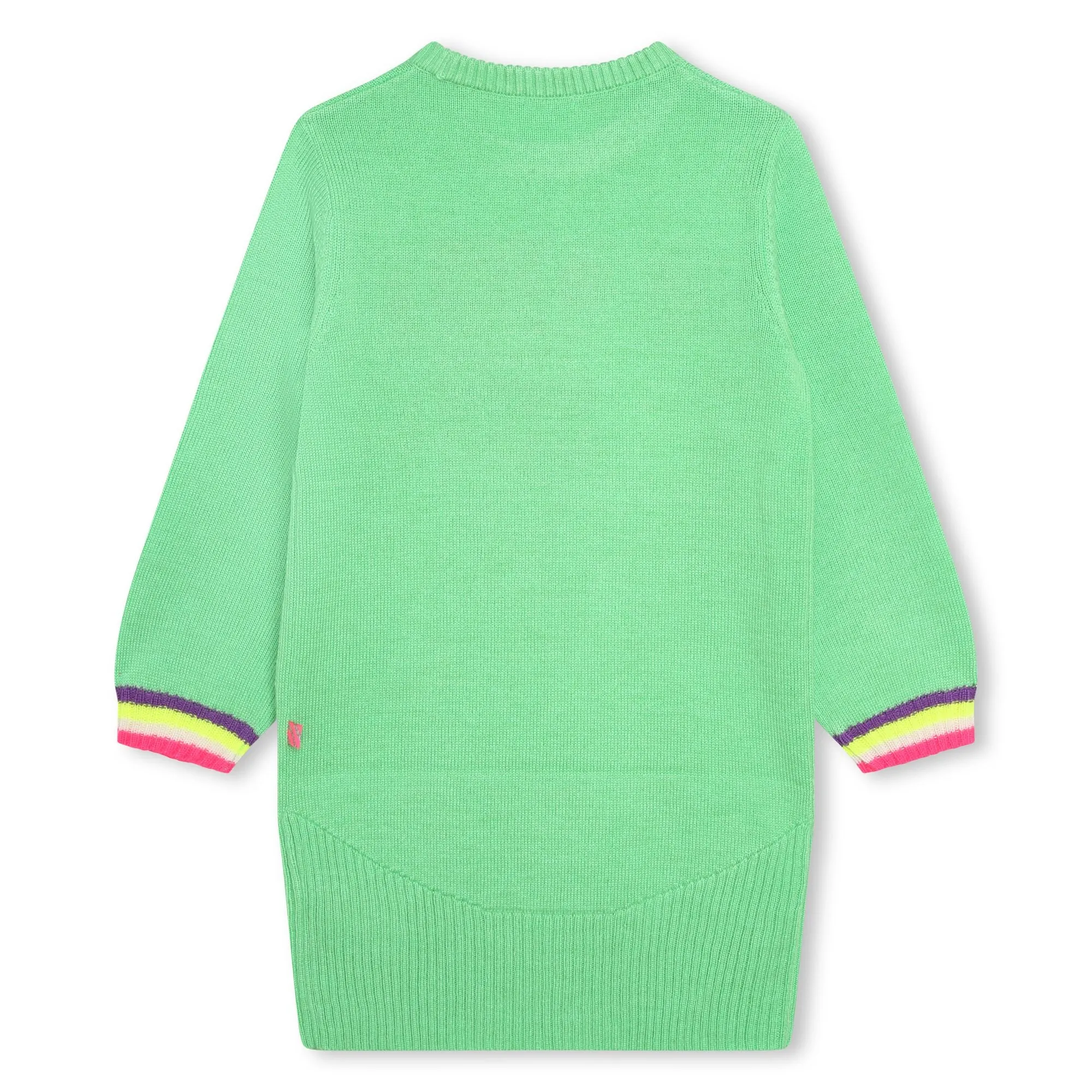 Billieblush Girls Green Knit Jumper Dress