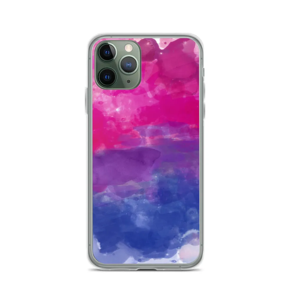 Bisexual Watercolour iPhone Case