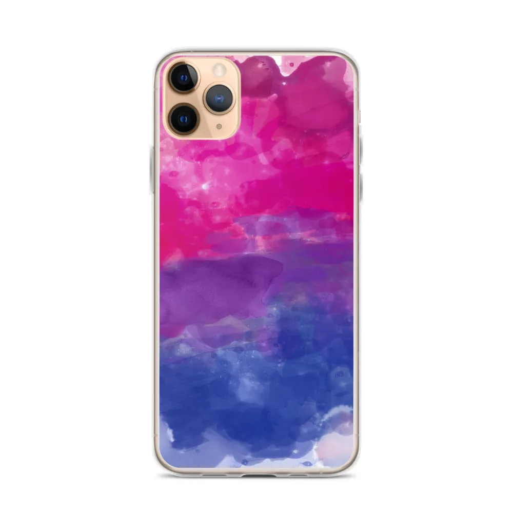 Bisexual Watercolour iPhone Case