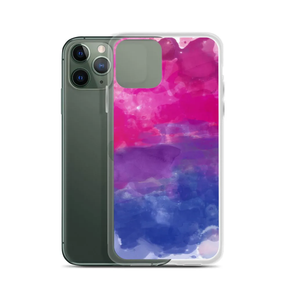 Bisexual Watercolour iPhone Case