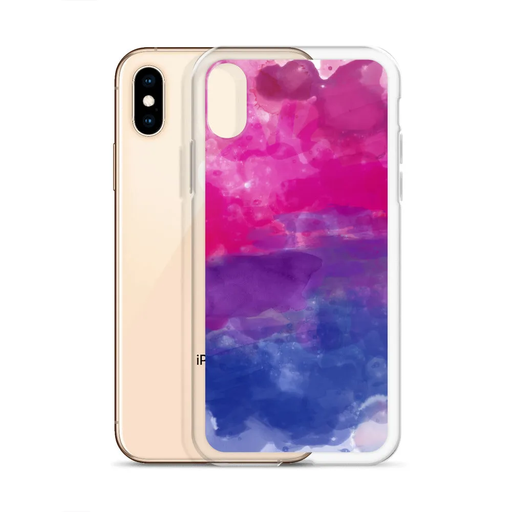 Bisexual Watercolour iPhone Case