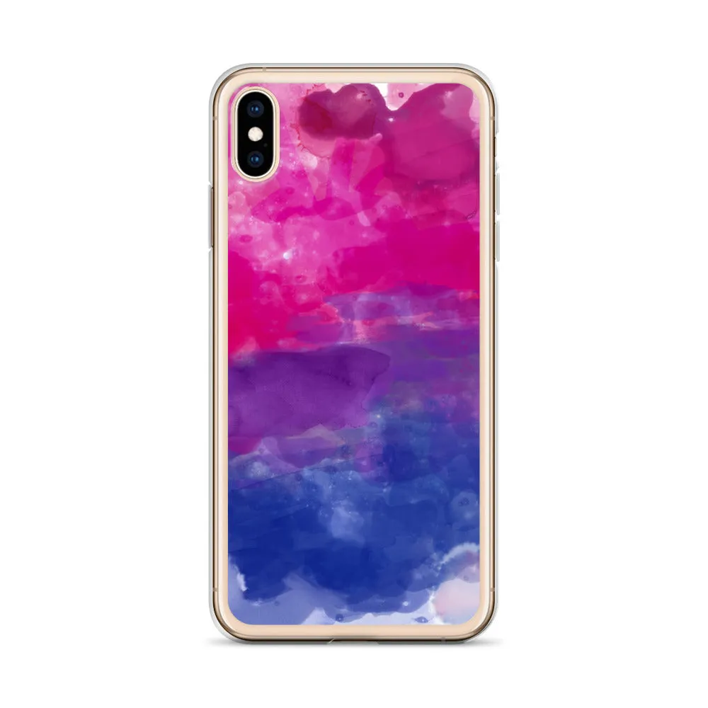 Bisexual Watercolour iPhone Case