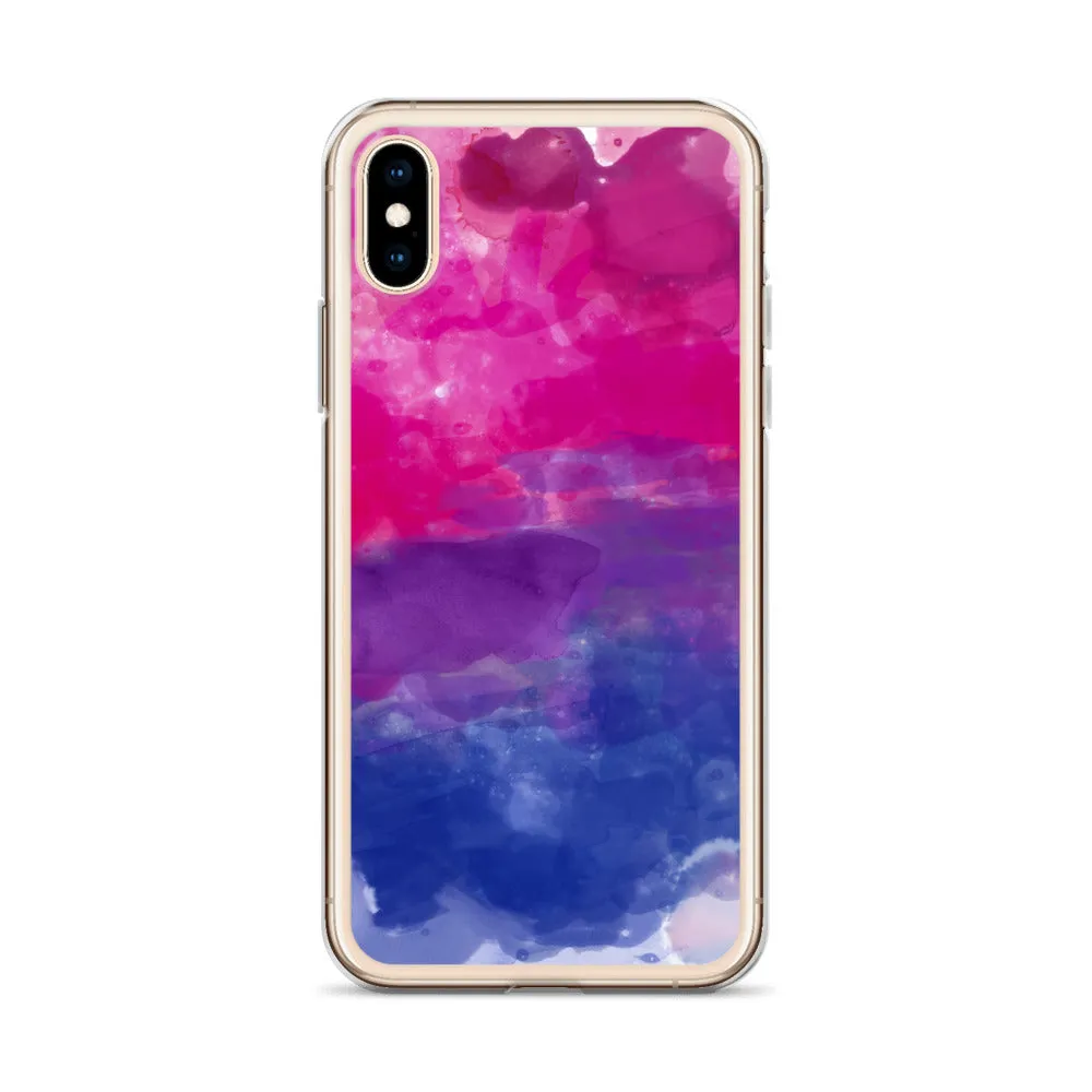 Bisexual Watercolour iPhone Case