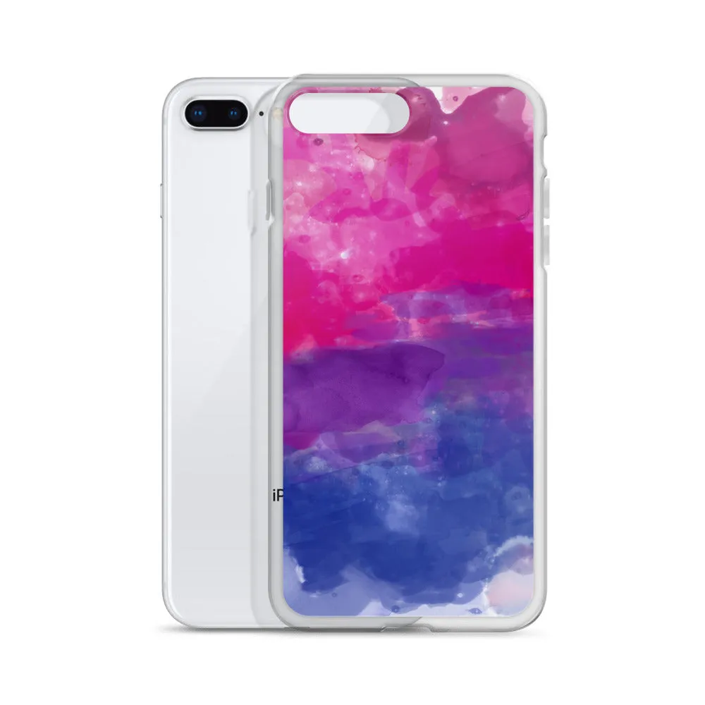 Bisexual Watercolour iPhone Case