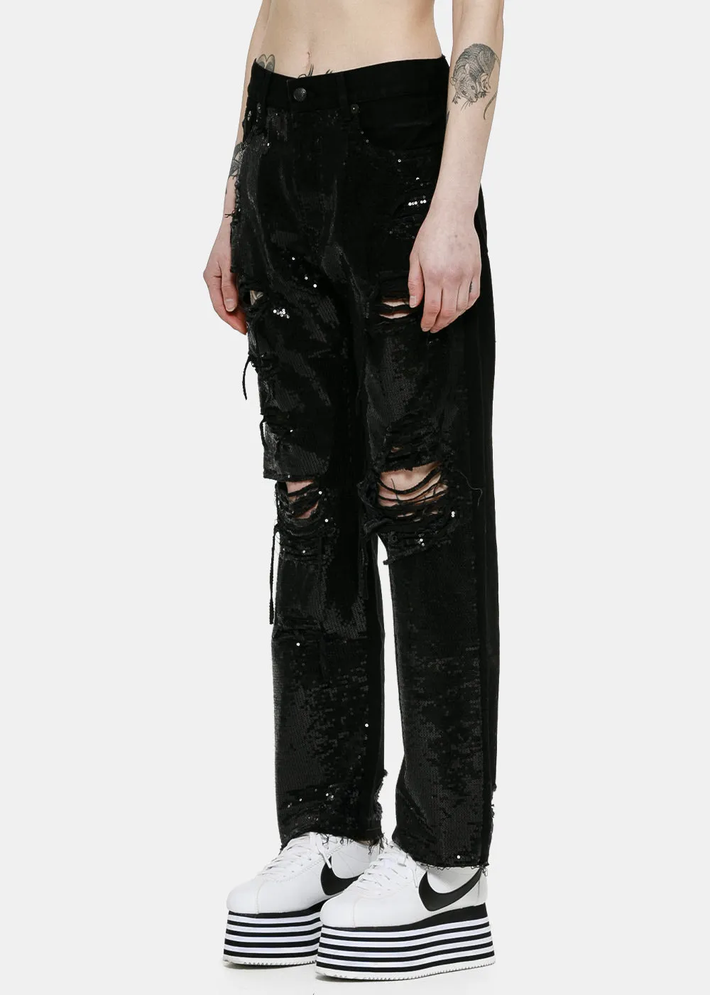 Black Boyfriend Jeans