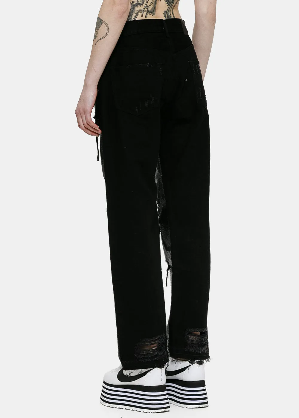 Black Boyfriend Jeans