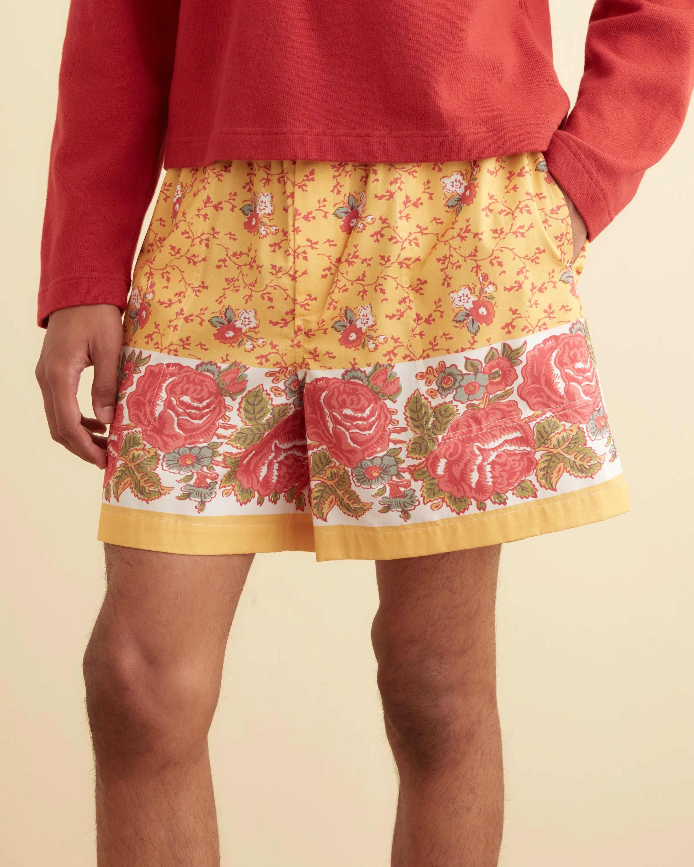 Blooming Border Shorts