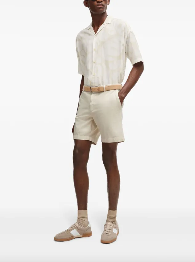 Boss Kane stretch-cotton shorts