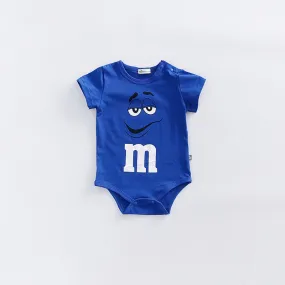 Boys And Girls M&M Onesie Rompers