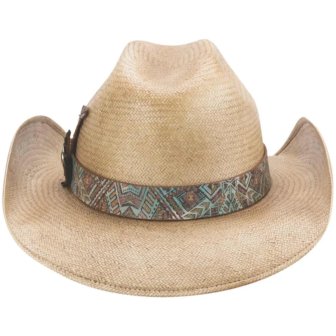 Bullhide Hats Women's South West Love Straw Cowboy Hat