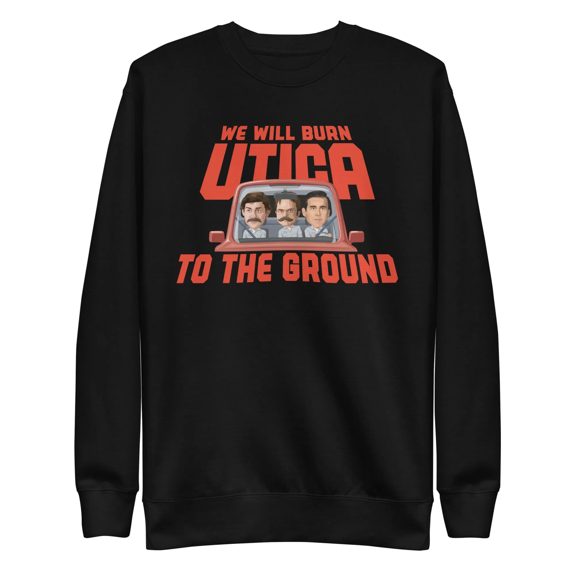 Burn Utica Unisex Premium Sweatshirt