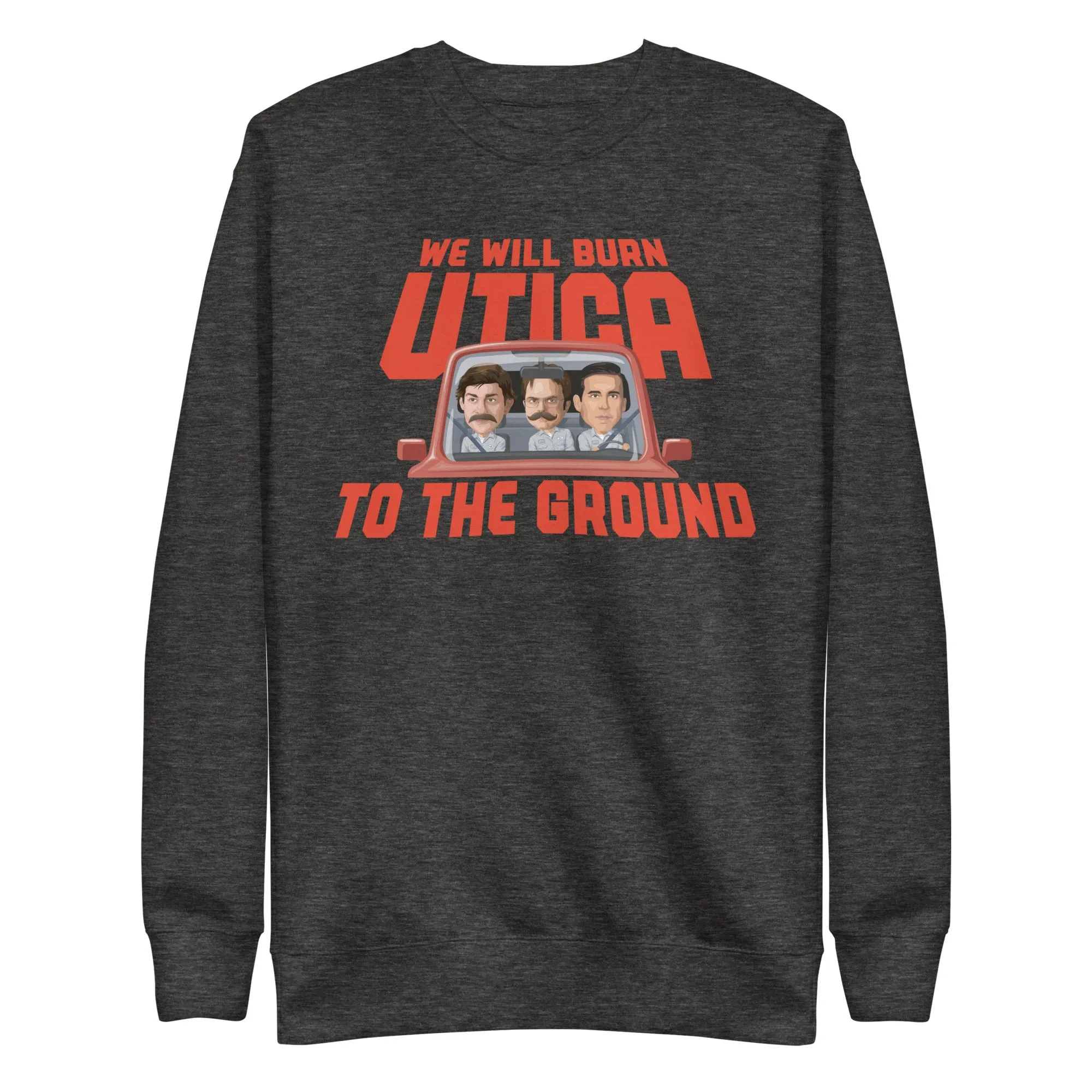 Burn Utica Unisex Premium Sweatshirt