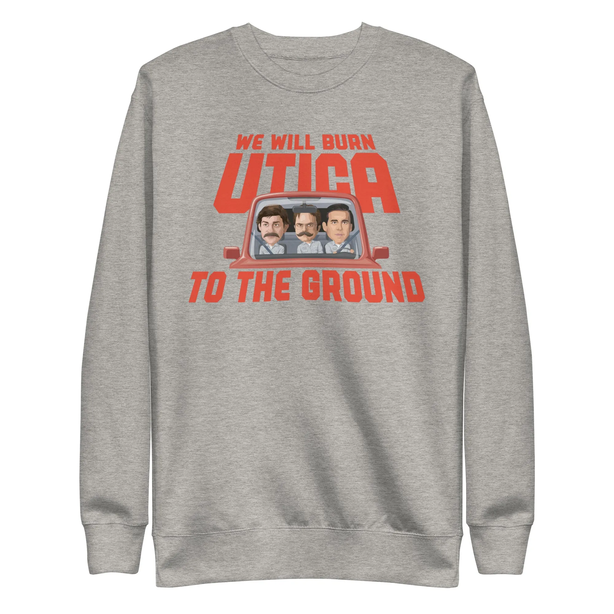 Burn Utica Unisex Premium Sweatshirt