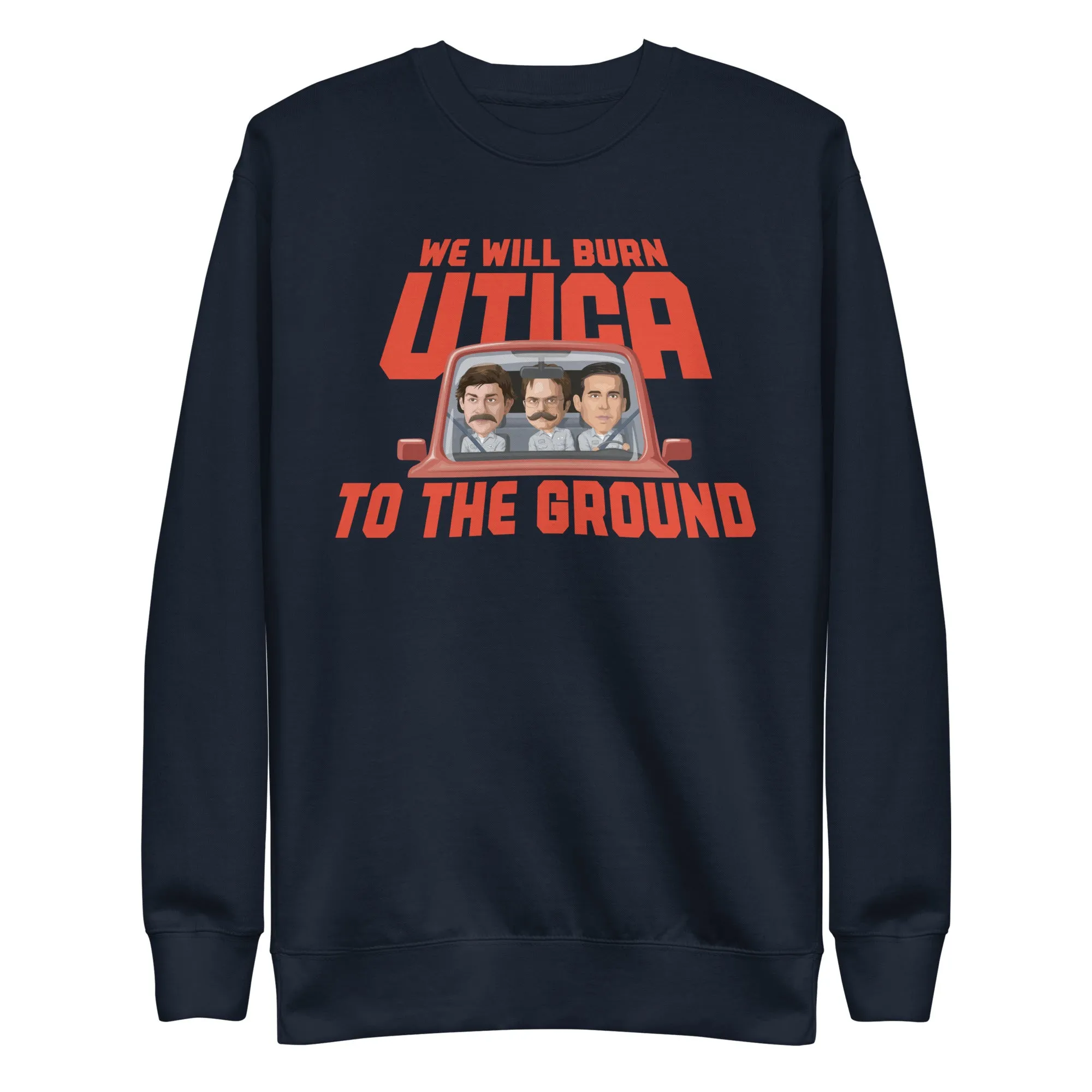 Burn Utica Unisex Premium Sweatshirt