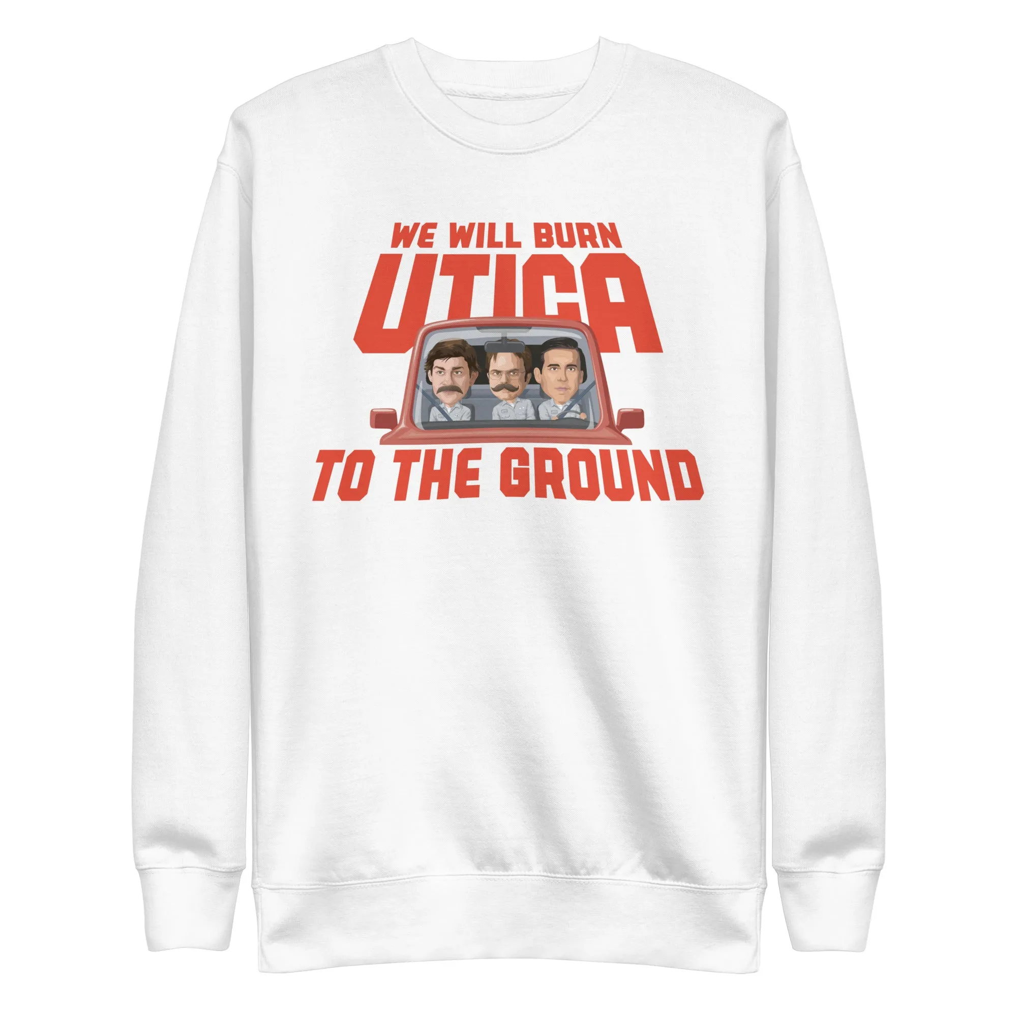 Burn Utica Unisex Premium Sweatshirt