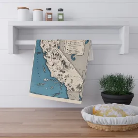 California Tea Towel