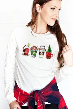 Christmas Tree Mugs 4487 Longsleeve