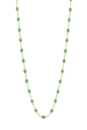 CLASSIC 16" GIGI NECKLACE IN GREEN