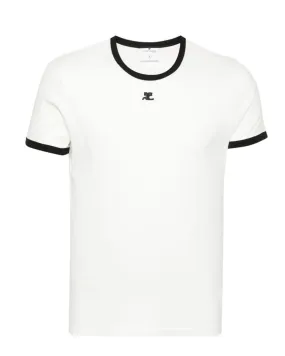 CONTRAST COTTON T-SHIRT