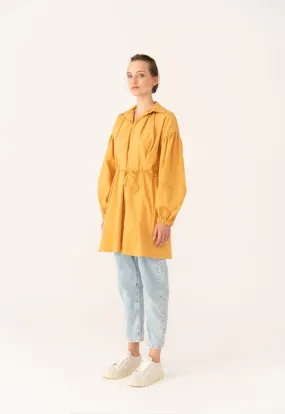 Cotton Tunic Long Solid Shirt