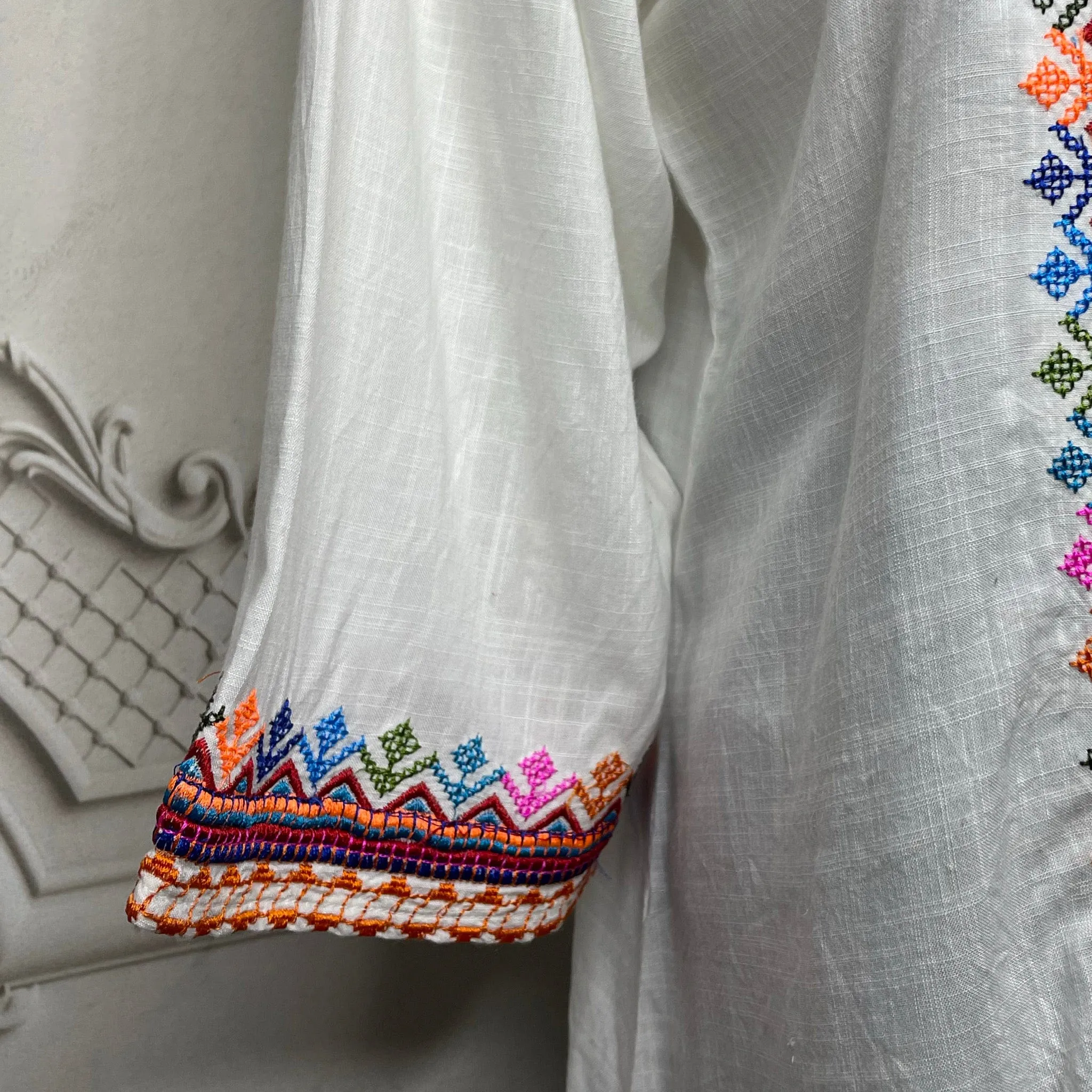 Cross Stitch Mexican Tunic