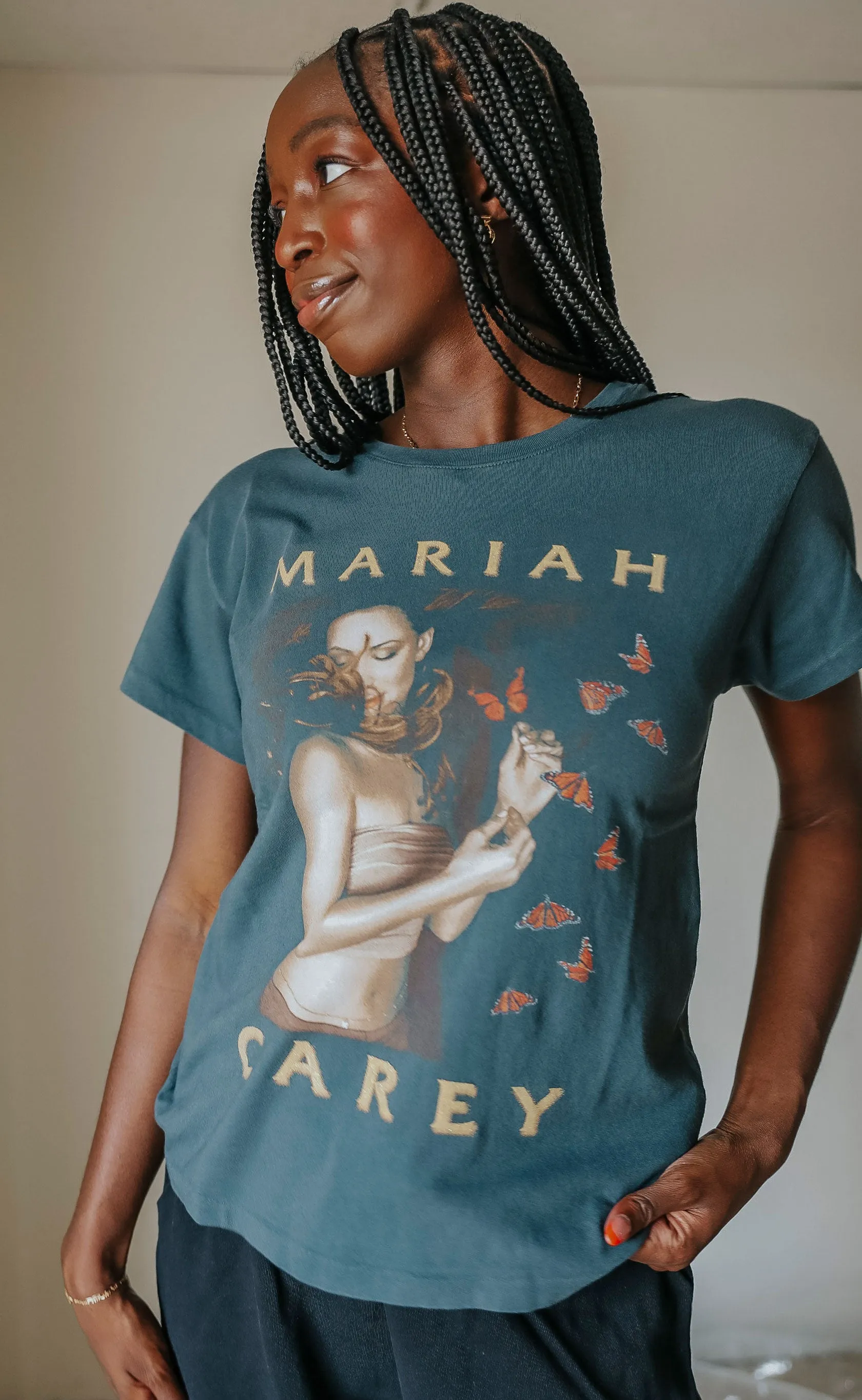 daydreamer: mariah carey butterfly tour tee