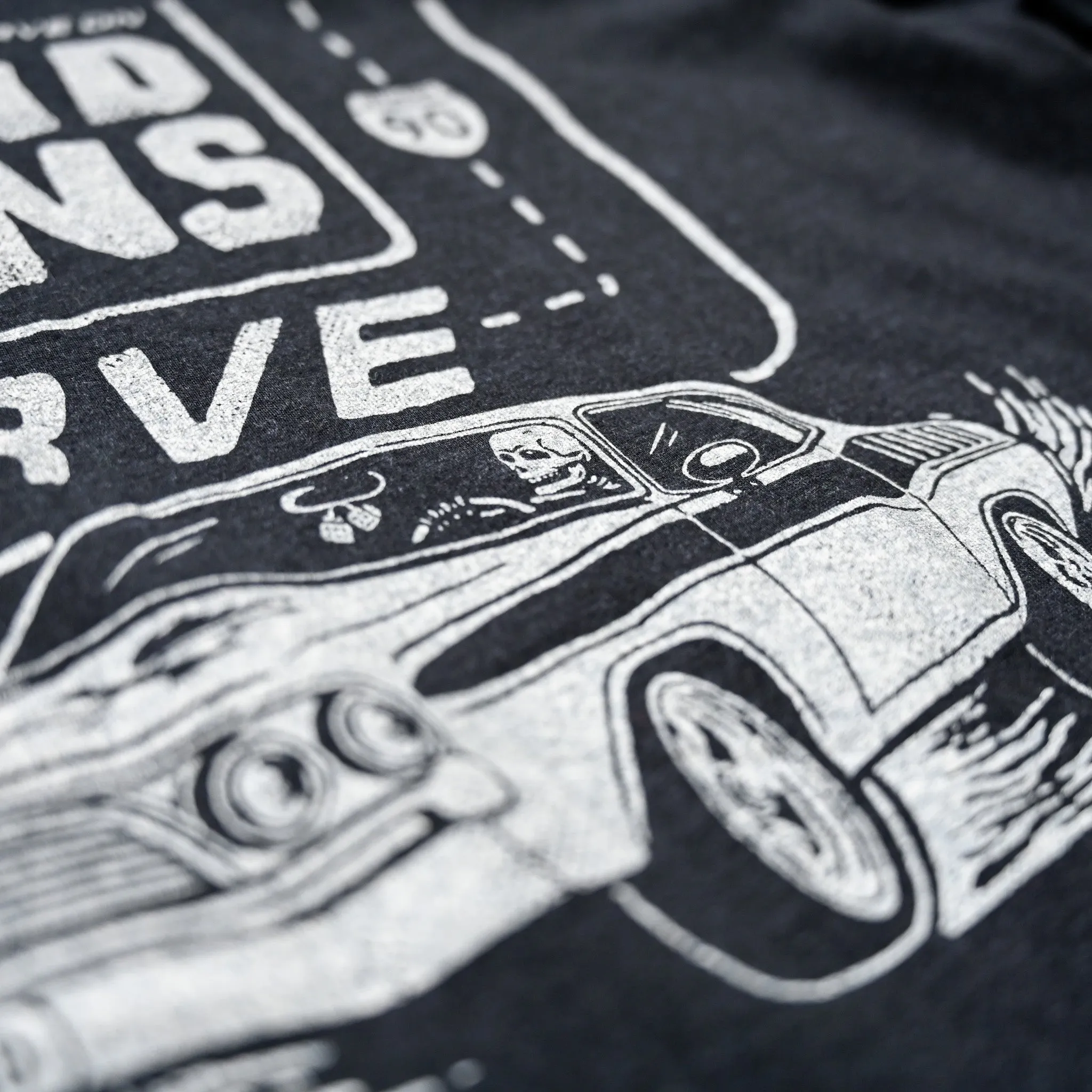 Dead Man's Curve - Unisex Crew T-Shirt