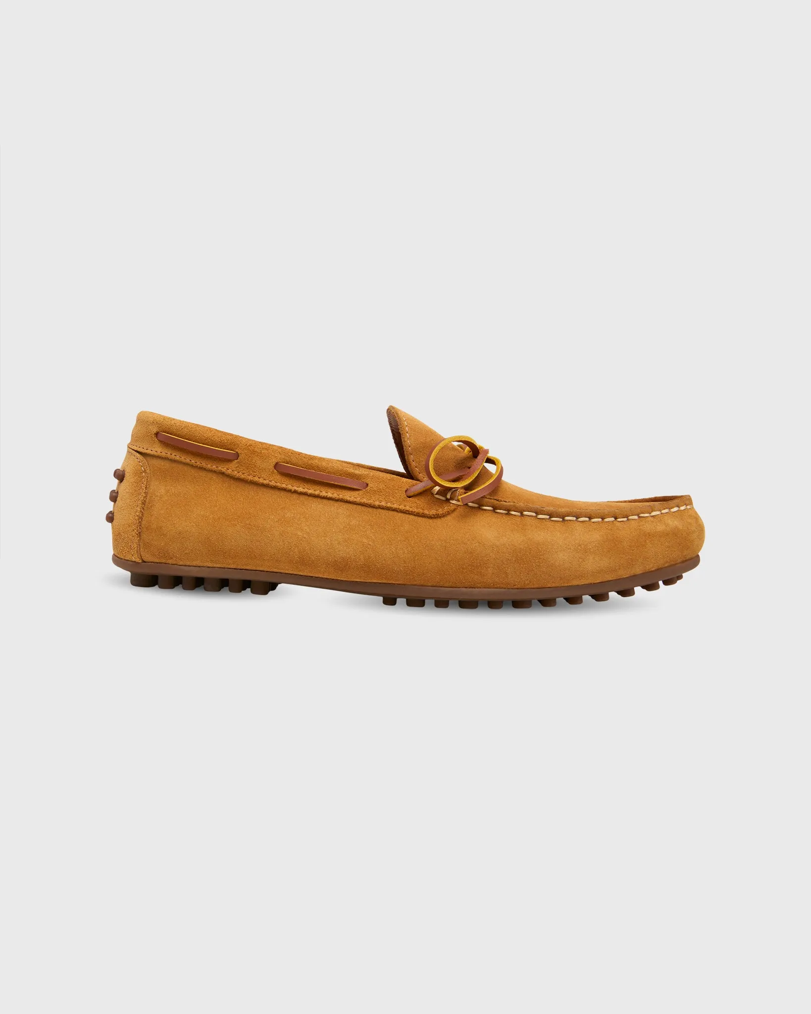 Driving Moccasin in Tan Suede