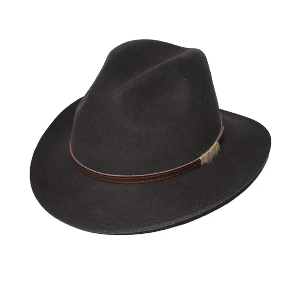 Evoke Hat Paterson Fedora Dusky Blue (Unisex)