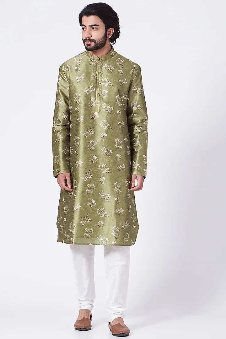 Fern Floral Kurta Set