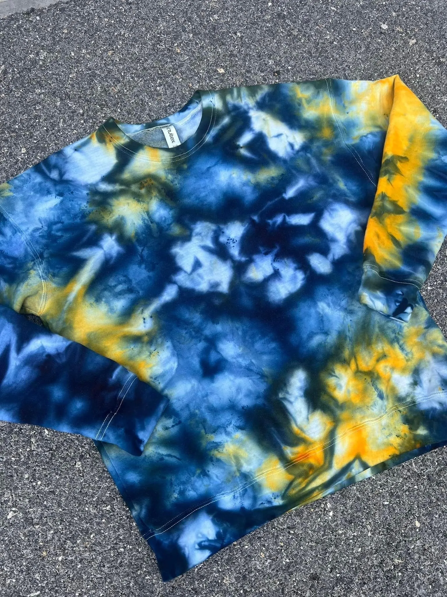 Golden Yellow & Nebula Navy