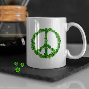 Happy Shamrock Ceramic Mug 11oz