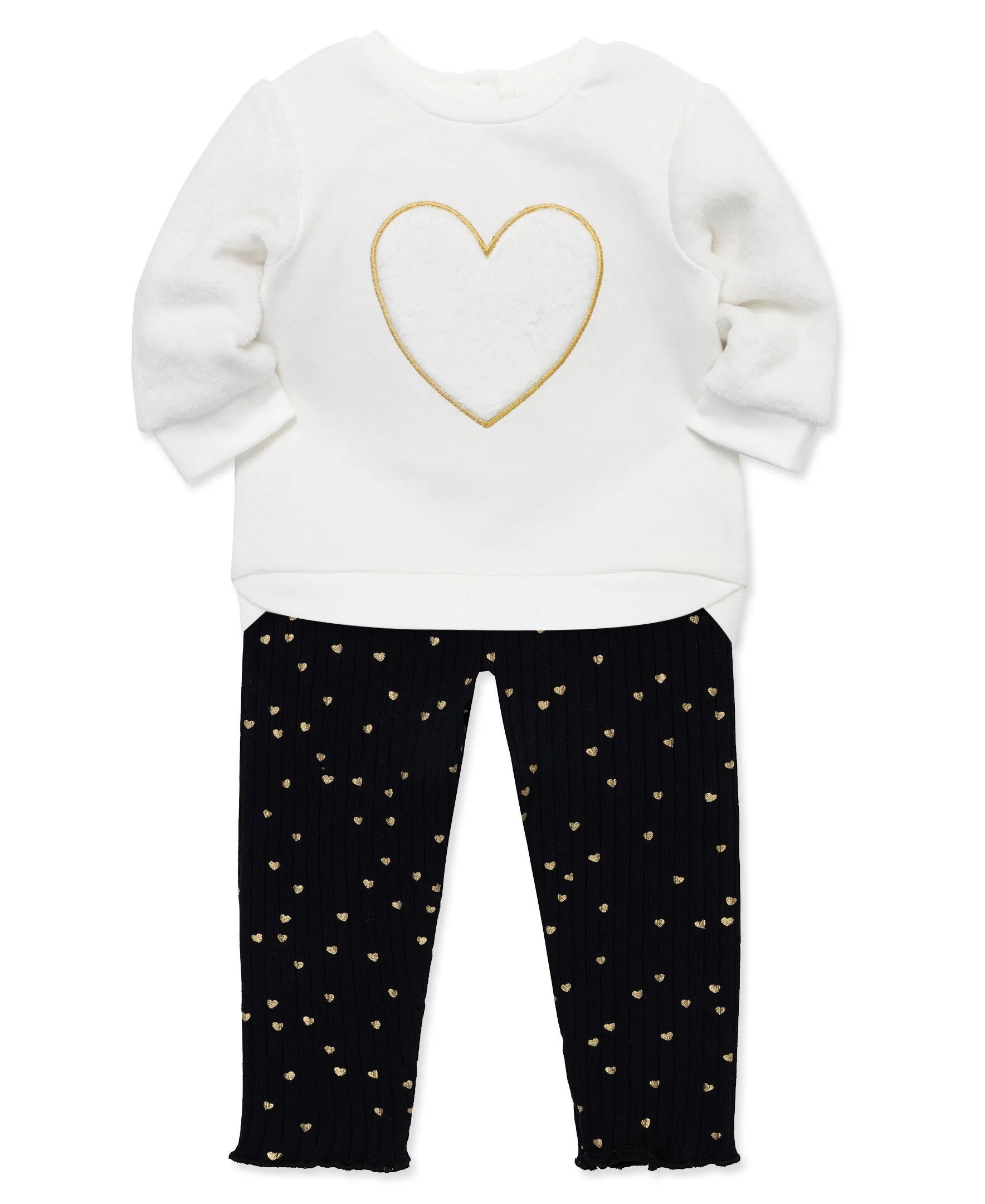 Heart Sweatshirt Set (12M-24M)