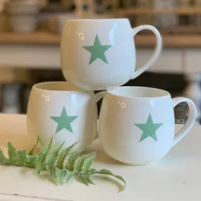 Holmes Green Star Hug Mug