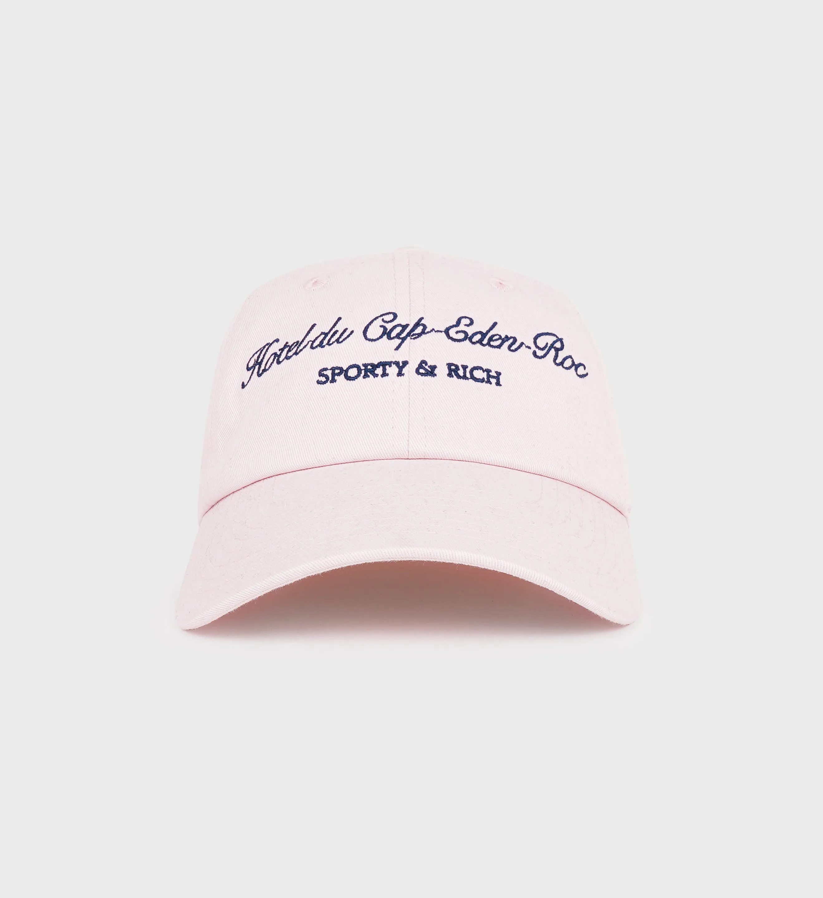 Hotel du Cap Cursive Hat - Eden Pink/Navy